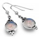 TRINITY KNOT  EARRINGS MOONSTONE